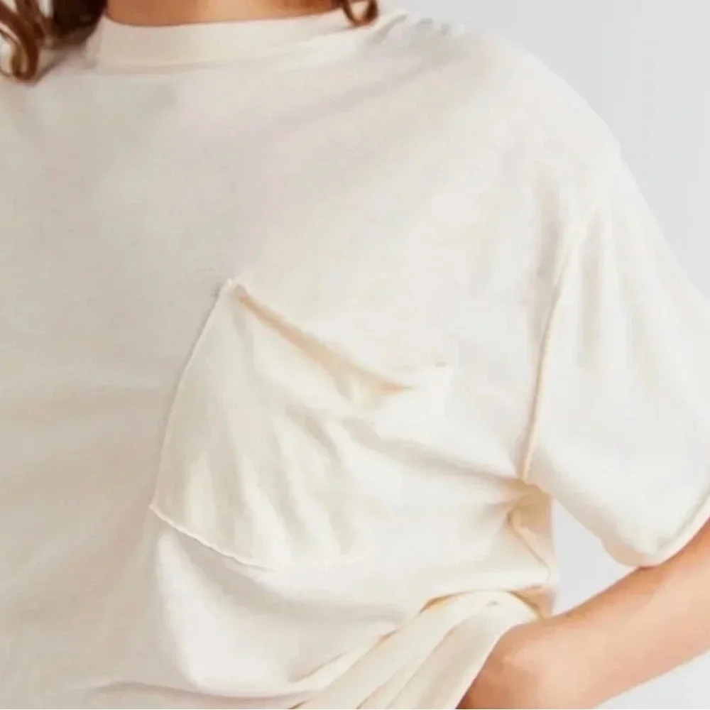 Free People Vella Tee White Swan